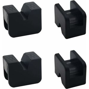 Rose - Rubber Jack Pads, Hi-Lift Jack Adapter, Slotted Frame Rails, Crush Welds, 4pcs Rose - Rubber Jack Pads, Hi-Lift Jack Adapter, Slotted Frame Rails, Crush Welds, 4pcs