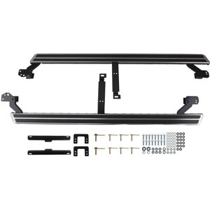 Maxpeedingrods - Running Board Side Steps Nerf Bars for Audi Q7 16-23 Black Aluminum Protection Maxpeedingrods - Running Board Side Steps Nerf Bars for Audi Q7 16-23 Black Aluminum Protection