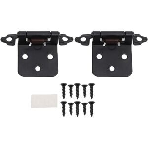 Groofoo - rv Cabinet Hinge 1/2in Overlay Self Closing Cabinet Hinge Hardware for Rv Boat Bathroom Kitchen Black Groofoo - rv Cabinet Hinge 1/2in Overlay Self Closing Cabinet Hinge Hardware for Rv Boat Bathroom Kitchen Black