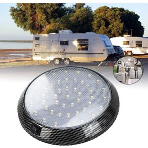 Qiedie - rv Interior Light, 12V led Ceiling Dome Roof Light, Caravan Interior Lighting with on/off Switch, 46 led Interior Reading Spotlight Qiedie - rv Interior Light, 12V led Ceiling Dome Roof Light, Caravan Interior Lighting with on/off Switch, 46 led Interior Reading Spotlight