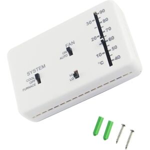 SJQKA RV Thermostat, briidea RV Analog Thermostat (Cool/Heat Only), Replacement for Dometic 3106995.032, 12 VDC SJQKA RV Thermostat, briidea RV Analog Thermostat (Cool/Heat Only), Replacement for Dometic 3106995.032, 12 VDC