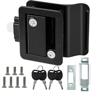 TLILY RV Travel Trailer Entry Door Lock, Latch with Paddle Deadbolt, Handle for Cargo Hauler Horse Truck TLILY RV Travel Trailer Entry Door Lock, Latch with Paddle Deadbolt, Handle for Cargo Hauler Horse Truck