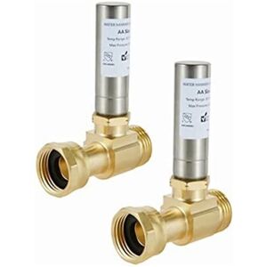 Tlily - S-241 Stainless Steel Water Hammer Eliminator for Washing Machines, 3/4 Inch Rotary Joint, 2PCS Tlily - S-241 Stainless Steel Water Hammer Eliminator for Washing Machines, 3/4 Inch Rotary Joint, 2PCS