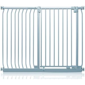 Safetots Extra Tall Elite Safety Gate, 134cm - 143cm, Matt Grey, Extra Tall 96.8cm in Height, Pressure Fit Stair Gate Safetots Extra Tall Elite Safety Gate, 134cm - 143cm, Matt Grey, Extra Tall 96.8cm in Height, Pressure Fit Stair Gate
