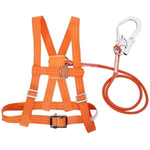 FAMILLE Safety Harness Kits, Safety Fall Arrest Harness, 6-Stype Height Adjustable Harness for Belt, Safety Belt, Rescue Rope, Aerial Work FAMILLE Safety Harness Kits, Safety Fall Arrest Harness, 6-Stype Height Adjustable Harness for Belt, Safety Belt, Rescue Rope, Aerial Work