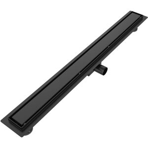 S'afielina - Linear Shower Drain Stainless Steel, 800MM Invisible Shower Drain, Matte Black S'afielina - Linear Shower Drain Stainless Steel, 800MM Invisible Shower Drain, Matte Black