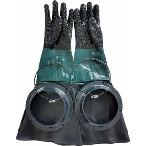 Gotrays - SandBlaster Parts 60cm Sandblasting Gloves or Rings for Sandblast Cabinet H607 Gotrays - SandBlaster Parts 60cm Sandblasting Gloves or Rings for Sandblast Cabinet H607