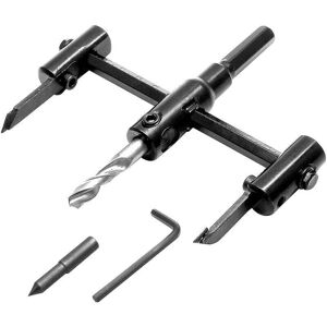 Serbia - Scie Cloche Réglable, Trépan Réglable 30-120mm Mèche à Bois Foret pour Percer des Trous sur Bois Plastique Plâtre Serbia - Scie Cloche Réglable, Trépan Réglable 30-120mm Mèche à Bois Foret pour Percer des Trous sur Bois Plastique Plâtre