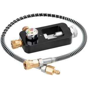 TLILY Scuba Diving Tanks Adapter Set Refill Adapter Oxygen Cylinder Outdoor Accessory with Hose Pressure Gauge TLILY Scuba Diving Tanks Adapter Set Refill Adapter Oxygen Cylinder Outdoor Accessory with Hose Pressure Gauge