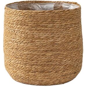 Tlily - Seagrass Flower Pot - Woven Plant Decorative Basket with Plastic Film Insert in Boho Style s Tlily - Seagrass Flower Pot - Woven Plant Decorative Basket with Plastic Film Insert in Boho Style s