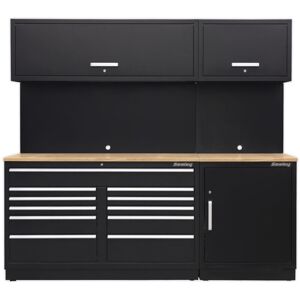 Sealey APMSCOMBO4W Modular Storage System Combo - Oak Worktop Sealey APMSCOMBO4W Modular Storage System Combo - Oak Worktop