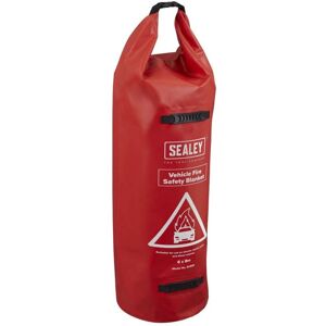 Sealey Ev500 Vehicle Fire Safety Blanket - Silicone Coated 6 X 8m Sealey Ev500 Vehicle Fire Safety Blanket - Silicone Coated 6 X 8m