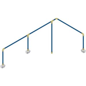 Sealey SBAKIT328 SharkBite 18m 3-Drop Air Supply System Kit 28mm Sealey SBAKIT328 SharkBite 18m 3-Drop Air Supply System Kit 28mm