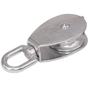 COOCHEER Rope pulley, 304 stainless steel pulley, stainless steel pulley, silver, extremely strong load capacity/50 mm COOCHEER Rope pulley, 304 stainless steel pulley, stainless steel pulley, silver, extremely strong load capacity/50 mm