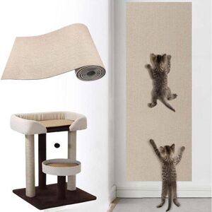 MUMU Self-Adhesive Scratching Boards, Khaki Cat Scratching Mat, Cat Scratching Mat, Cat Wall Rug, Cats Scratching Board, Cat Scratching Wall (200 cm x 40 MUMU Self-Adhesive Scratching Boards, Khaki Cat Scratching Mat, Cat Scratching Mat, Cat Wall Rug, Cats Scratching Board, Cat Scratching Wall (200 cm x 40