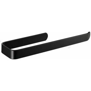 CYSLMUK Self-adhesive stainless steel towel rail for bathroom and kitchen - 33.5 cm - Black - self-adhesive CYSLMUK Self-adhesive stainless steel towel rail for bathroom and kitchen - 33.5 cm - Black - self-adhesive