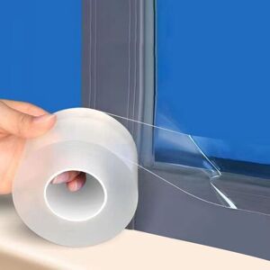 Mumu - Self-adhesive window door insulation seal tape, 5 cm x 10 m, sealing tape, sealing tapes for winter windows, sealing, insulation, anti-noise, Mumu - Self-adhesive window door insulation seal tape, 5 cm x 10 m, sealing tape, sealing tapes for winter windows, sealing, insulation, anti-noise,