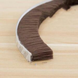 IKODM Self-adhesive wool pile door and window seal strip Warm winter grey White brown-brown 9 x 23-5M IKODM Self-adhesive wool pile door and window seal strip Warm winter grey White brown-brown 9 x 23-5M