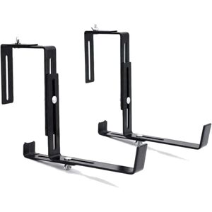 WOIYIC Set of (2) Adjustable Pot and Planter Brackets for Window Box, Patio, Garden, Fence, Pergola, Balcony WOIYIC Set of (2) Adjustable Pot and Planter Brackets for Window Box, Patio, Garden, Fence, Pergola, Balcony