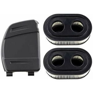 CYSLMUK Set of 2 Air Filters with Air Filter Cover for Briggs & Stratton 550E, 575EX, 575IS, 625EXI, 650EXI, 675EXI, 675IS Engines, Replaces Parts 594106, CYSLMUK Set of 2 Air Filters with Air Filter Cover for Briggs & Stratton 550E, 575EX, 575IS, 625EXI, 650EXI, 675EXI, 675IS Engines, Replaces Parts 594106,