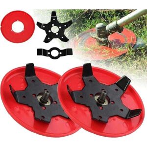 YMYNY Set of 2 Universal Brush Cutter Heads, 2024 New Weeding Unit, Brush Cutter Accessories, mumu Wire Brush Cutter Weeding Brush YMYNY Set of 2 Universal Brush Cutter Heads, 2024 New Weeding Unit, Brush Cutter Accessories, mumu Wire Brush Cutter Weeding Brush