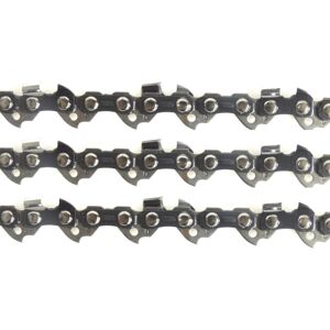 BEIJIYI Set of 3 Chainsaw Chains - 50cm Guide Bar - 72 Drive Links - 3/8 Pitch - 0.63 (1.6mm) Gauge - Professional Quality Replacement Parts for Your Tool BEIJIYI Set of 3 Chainsaw Chains - 50cm Guide Bar - 72 Drive Links - 3/8 Pitch - 0.63 (1.6mm) Gauge - Professional Quality Replacement Parts for Your Tool