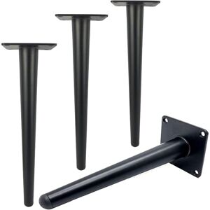 TINOR Set of 4 30cm Length Metal Table Legs for Modern Furniture, Dresser, Cabinet, Desk, Ottoman Chair, Replacement Furniture Support Legs, 800kg Load TINOR Set of 4 30cm Length Metal Table Legs for Modern Furniture, Dresser, Cabinet, Desk, Ottoman Chair, Replacement Furniture Support Legs, 800kg Load