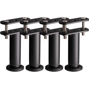 IKODM Set of 4 Adjustable Bed Support Legs for Furniture Frames, Heavy Duty Metal Support Slats (120mm - 180mm) IKODM Set of 4 Adjustable Bed Support Legs for Furniture Frames, Heavy Duty Metal Support Slats (120mm - 180mm)