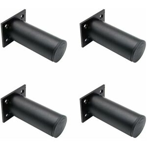 DEWDAT Set of 4 Adjustable Furniture Legs in Matte Black, 38x100mm Aluminum Alloy, Cabinet Coffee Table tv Cabinet Legs, Cabinet Sofa Support Leg DEWDAT Set of 4 Adjustable Furniture Legs in Matte Black, 38x100mm Aluminum Alloy, Cabinet Coffee Table tv Cabinet Legs, Cabinet Sofa Support Leg