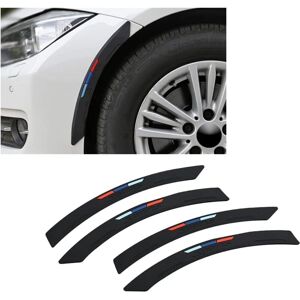 LINGHHANG Set of 4 universal black car fender flares, bumper and door trims, anti-scratch stickers LINGHHANG Set of 4 universal black car fender flares, bumper and door trims, anti-scratch stickers