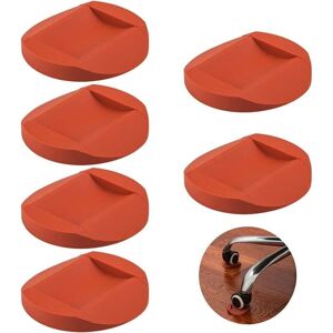 WOIYIC Set of 6 non-slip rubber pads for furniture, sofa and bed casters, suitable for all types of flooring WOIYIC Set of 6 non-slip rubber pads for furniture, sofa and bed casters, suitable for all types of flooring
