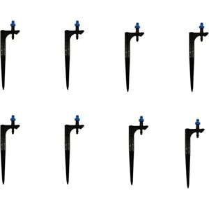 COOCHEER Set of 8 high-pressure misting nozzles for watering plants, irrigating gardens, and creating artificial snow, with durable refracting misting heads COOCHEER Set of 8 high-pressure misting nozzles for watering plants, irrigating gardens, and creating artificial snow, with durable refracting misting heads