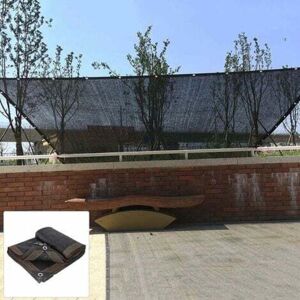 Tonchean - Shade Cloth Shade Net Sun Protection Greenhouse Plant Covers Anti-UV Shade Tarp Black Protective Fence, Windproof Anti-aging, 3x5M Tonchean - Shade Cloth Shade Net Sun Protection Greenhouse Plant Covers Anti-UV Shade Tarp Black Protective Fence, Windproof Anti-aging, 3x5M