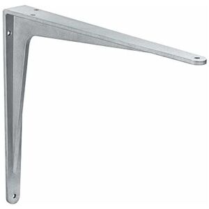 HÉLOISE Shelf console herakles Depth: 240mm 1 Aluminum bracket, screw-on wall hook Load capacity 200 kg for wooden shelves Stainless shelf support HÉLOISE Shelf console herakles Depth: 240mm 1 Aluminum bracket, screw-on wall hook Load capacity 200 kg for wooden shelves Stainless shelf support