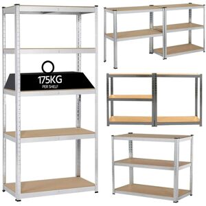 Briefness - Rack Heavy Duty Workshop Garage Shed Storage Shelving Unit Shelve Briefness - Rack Heavy Duty Workshop Garage Shed Storage Shelving Unit Shelve