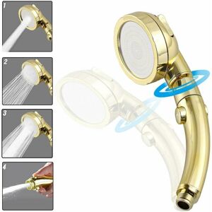 Hoopzi - Shower Head, Shower Hand Shower with 3 Shower Modes, High Pressure Stainless Steel & Water Saving Shower Head, Bathroom Shower Accessory, Hoopzi - Shower Head, Shower Hand Shower with 3 Shower Modes, High Pressure Stainless Steel & Water Saving Shower Head, Bathroom Shower Accessory,