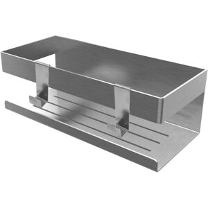 WOIYIC Shower Shelf, Bathroom Shelf, No Drilling Required, Shower Shelf with Hook - Wall Mounted Shower - 304 Stainless Steel - for Kitchen, Bathroom, WOIYIC Shower Shelf, Bathroom Shelf, No Drilling Required, Shower Shelf with Hook - Wall Mounted Shower - 304 Stainless Steel - for Kitchen, Bathroom,