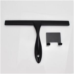 Cyslmuk - Shower Squeegee - 30cm - Matte Black - Stainless Steel Multi-Purpose Squeegee for Bathroom, Shower Doors, Mirrors, Tiles and Car Windows Cyslmuk - Shower Squeegee - 30cm - Matte Black - Stainless Steel Multi-Purpose Squeegee for Bathroom, Shower Doors, Mirrors, Tiles and Car Windows
