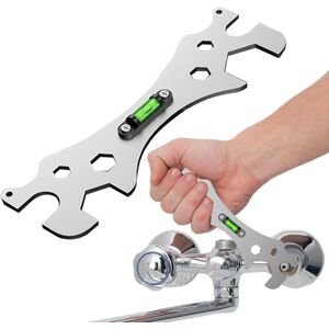 GOTRAYS Shower Wrench Tool, Special Self-Leveling Angle Wrench, Rolling Open End Wrench, Portable Bathroom Repair Wrench, for 8mm, 10mm, 12mm, 14mm, 17mm, GOTRAYS Shower Wrench Tool, Special Self-Leveling Angle Wrench, Rolling Open End Wrench, Portable Bathroom Repair Wrench, for 8mm, 10mm, 12mm, 14mm, 17mm,