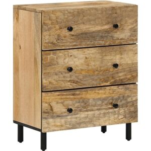 Side Cabinet 60x33x75 cm Solid Wood Mango vidaXL Side Cabinet 60x33x75 cm Solid Wood Mango vidaXL