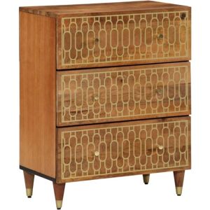 Side Cabinet 60x33x75 cm Solid Wood Mango vidaXL Side Cabinet 60x33x75 cm Solid Wood Mango vidaXL