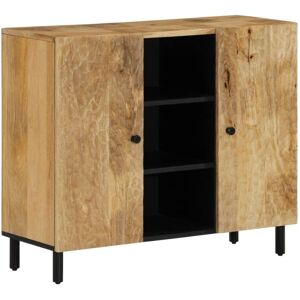 Side Cabinet 90x33x75 cm Solid Wood Mango vidaXL Side Cabinet 90x33x75 cm Solid Wood Mango vidaXL