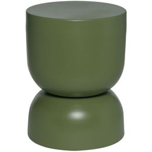 Sweeek - Side table, end table, metal bedside table Ø32 x H42cm, Madi, Green, 32x32x42 cm Sweeek - Side table, end table, metal bedside table Ø32 x H42cm, Madi, Green, 32x32x42 cm