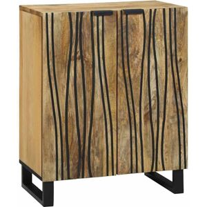Sideboard Brown 60 x 33.5 x 75 cm Solid Mango wood Vidaxl Sideboard Brown 60 x 33.5 x 75 cm Solid Mango wood Vidaxl
