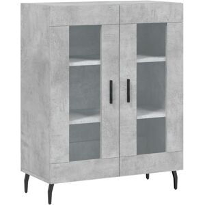 Sideboard Concrete Grey 69.5x34x90 cm Engineered Wood vidaXL Sideboard Concrete Grey 69.5x34x90 cm Engineered Wood vidaXL