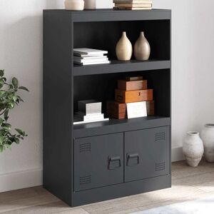 BONNEVIE Sideboard Cupboar,Buffet,Kitchen Storage Cabinet Anthracite 67x39x107 cm Steel VSVS38533 BONNEVIE Sideboard Cupboar,Buffet,Kitchen Storage Cabinet Anthracite 67x39x107 cm Steel VSVS38533