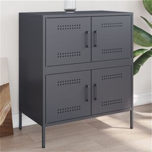 BONNEVIE Sideboard Cupboar,Buffet,Kitchen Storage Cabinet Anthracite 68x39x79 cm Steel VSVS60590 BONNEVIE Sideboard Cupboar,Buffet,Kitchen Storage Cabinet Anthracite 68x39x79 cm Steel VSVS60590