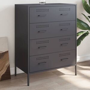 BONNEVIE Sideboard Cupboar,Buffet,Kitchen Storage Cabinet Anthracite 68x39x89 cm Steel VSVS85914 BONNEVIE Sideboard Cupboar,Buffet,Kitchen Storage Cabinet Anthracite 68x39x89 cm Steel VSVS85914