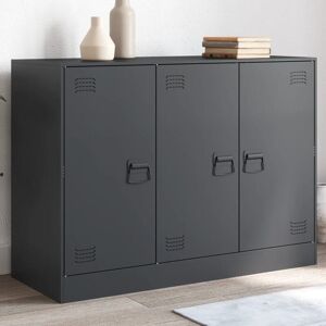 BONNEVIE Sideboard Cupboar,Buffet,Kitchen Storage Cabinet Anthracite 99x39x73 cm Steel VSVS55315 BONNEVIE Sideboard Cupboar,Buffet,Kitchen Storage Cabinet Anthracite 99x39x73 cm Steel VSVS55315