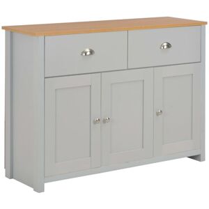 BONNEVIE Sideboard Cupboar,Buffet,Kitchen Storage Cabinet Grey 112x35x81 cm VSVS58821 BONNEVIE Sideboard Cupboar,Buffet,Kitchen Storage Cabinet Grey 112x35x81 cm VSVS58821